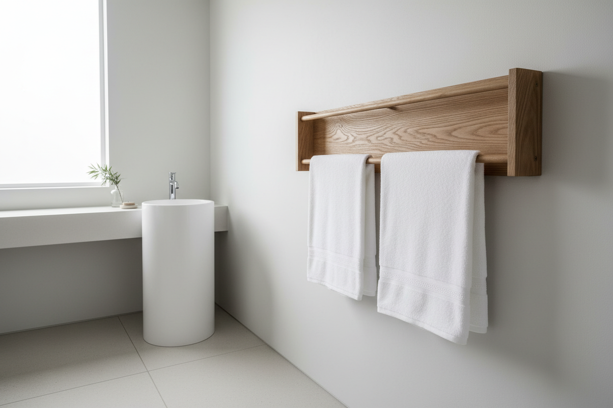 Oak Towel Rail Ideas for a Stylish and Functional Bathroom Design