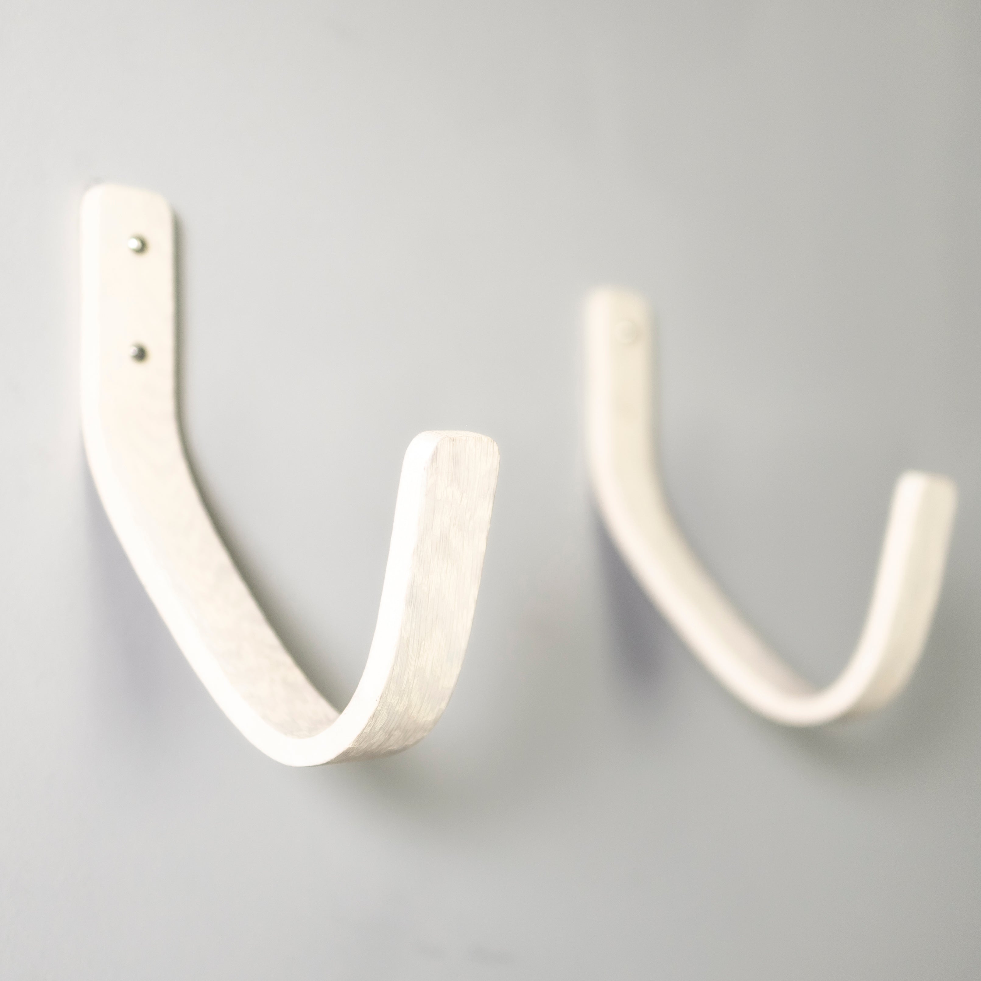 Vagues 2.0 | Longboard - Supports muraux pour planches de surf | Blanc Nordique