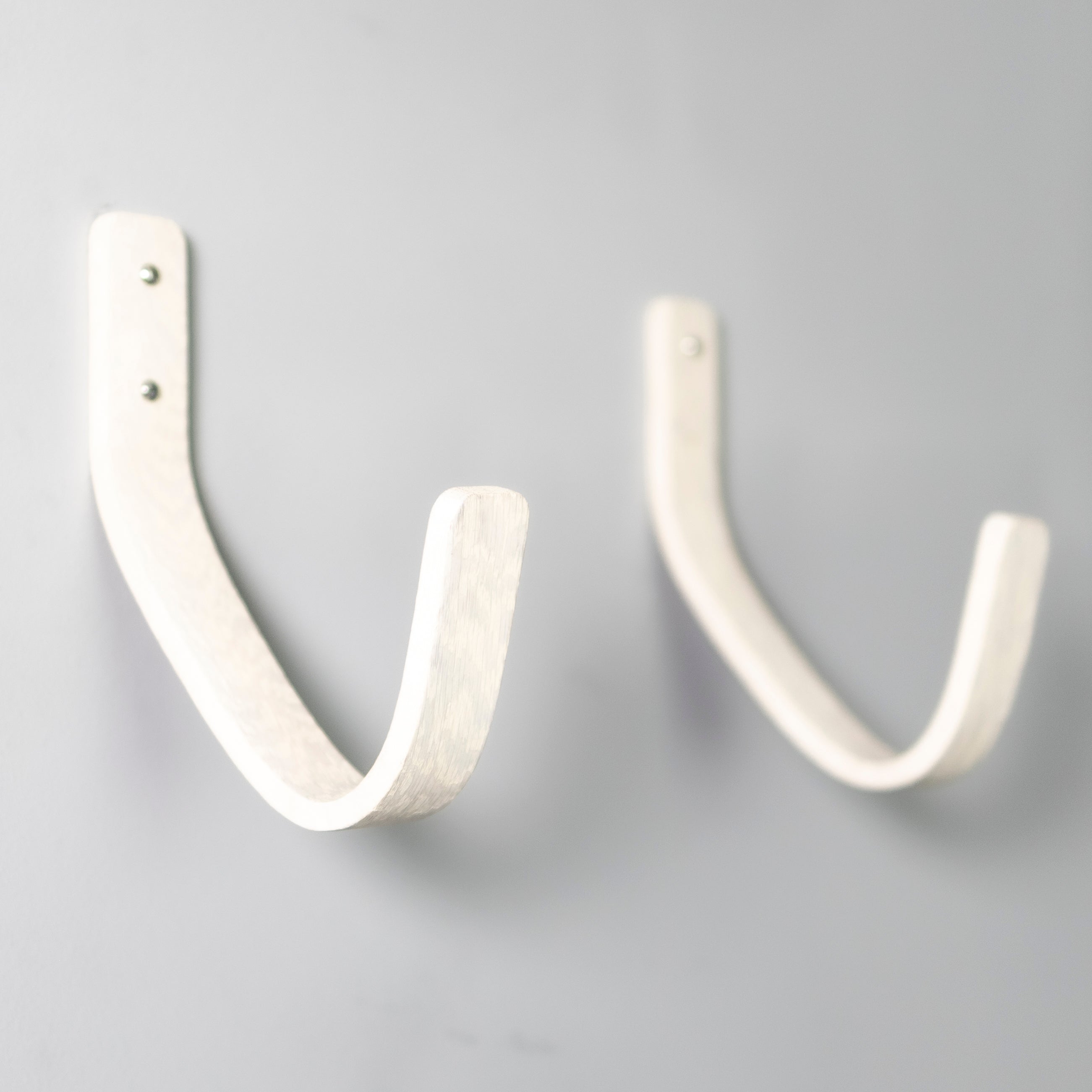 Vagues 2.0 | Longboard - Supports muraux pour planches de surf | Blanc Nordique
