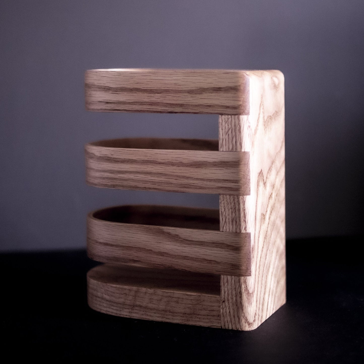Porte-Pot Ustensiles de Cuisine Lux - Chêne