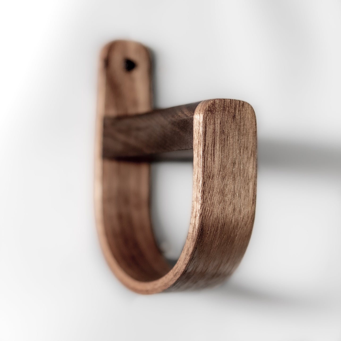 Duo S | Support mural pour écouteurs - Noyer