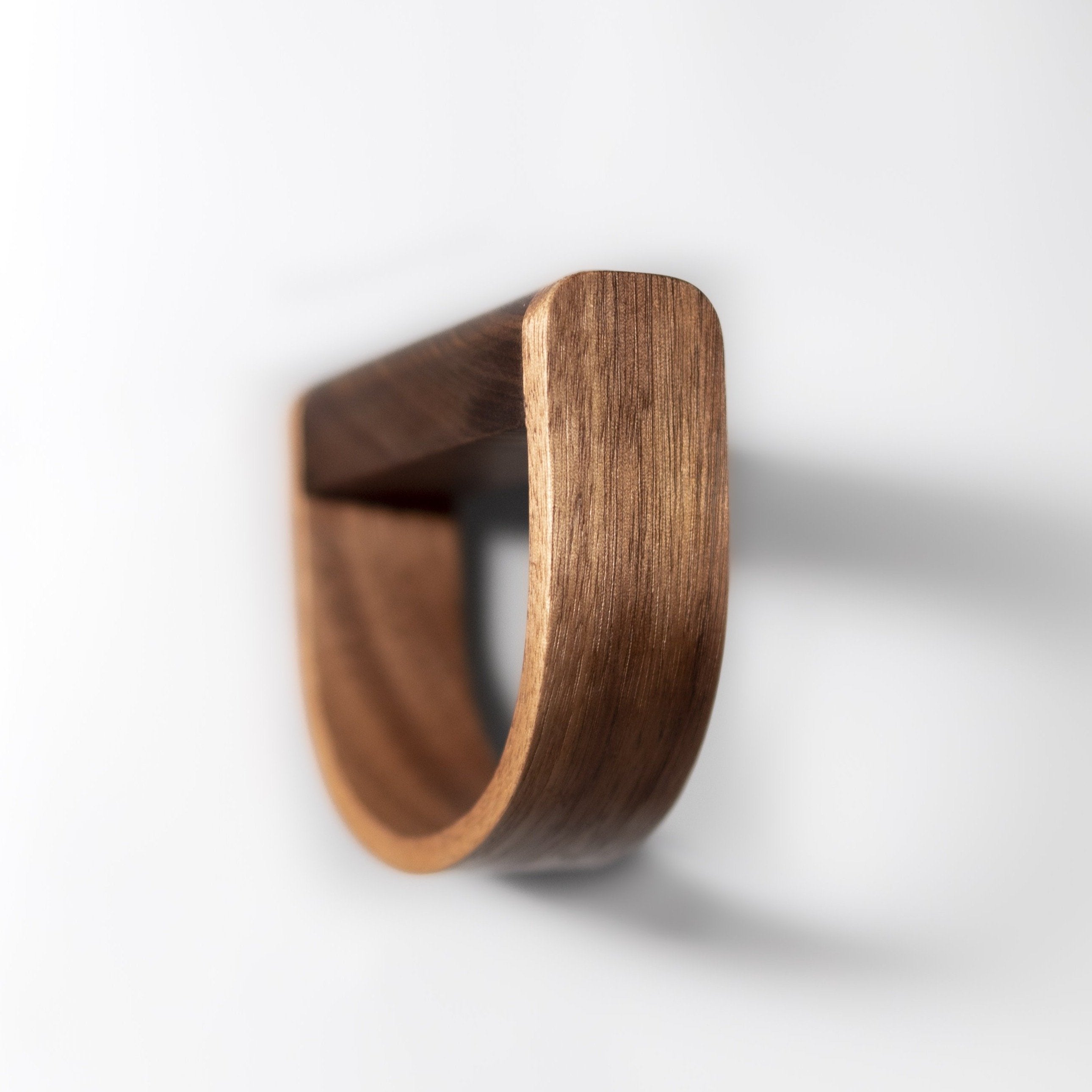 Duo I | Support mural pour écouteurs - Noyer