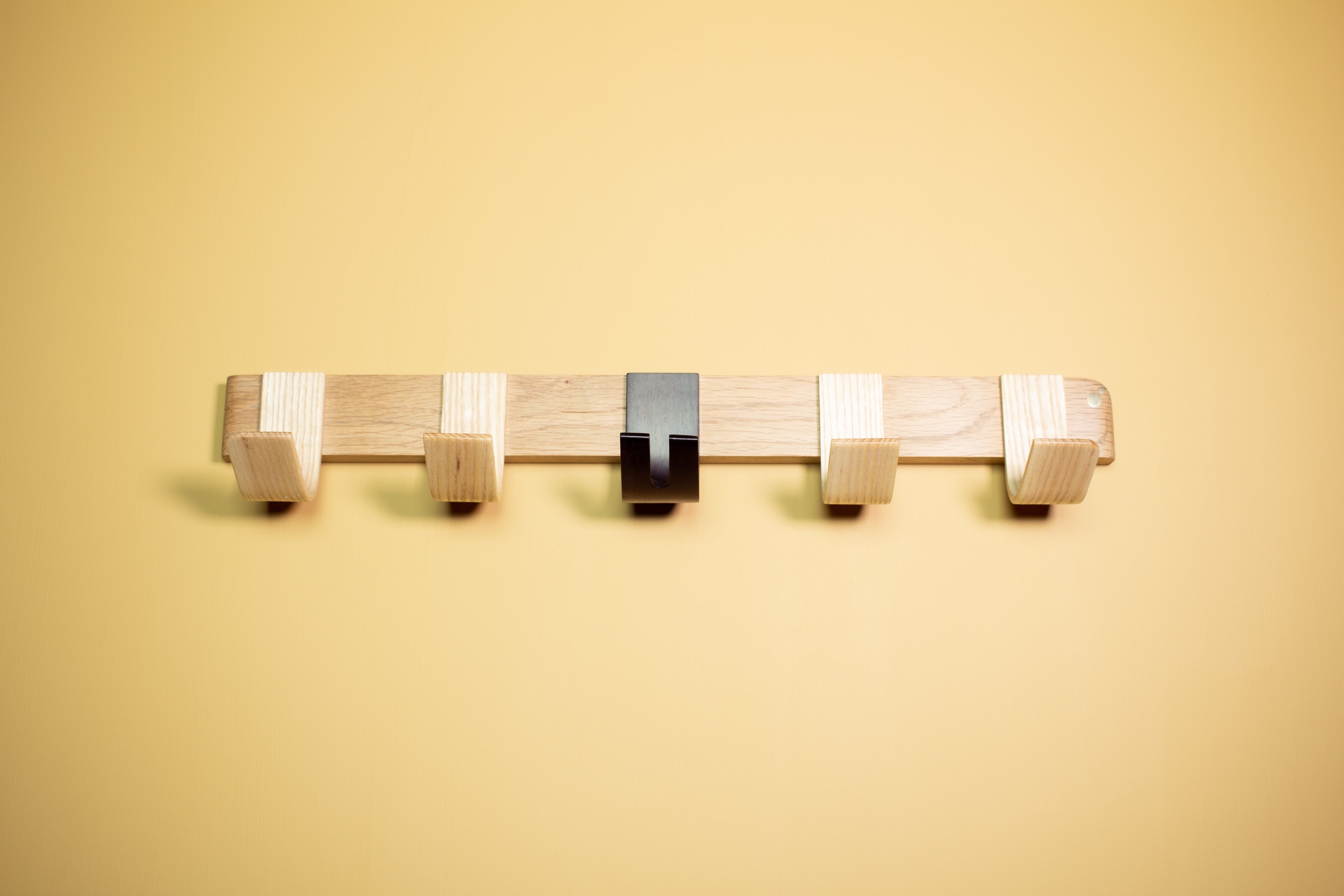 Premium Coat Racks & Wall Mounts - Steam Bent Oak & Walnut