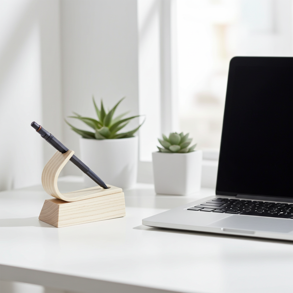 Suisse | Présentoir porte-stylo de luxe - Cendre 