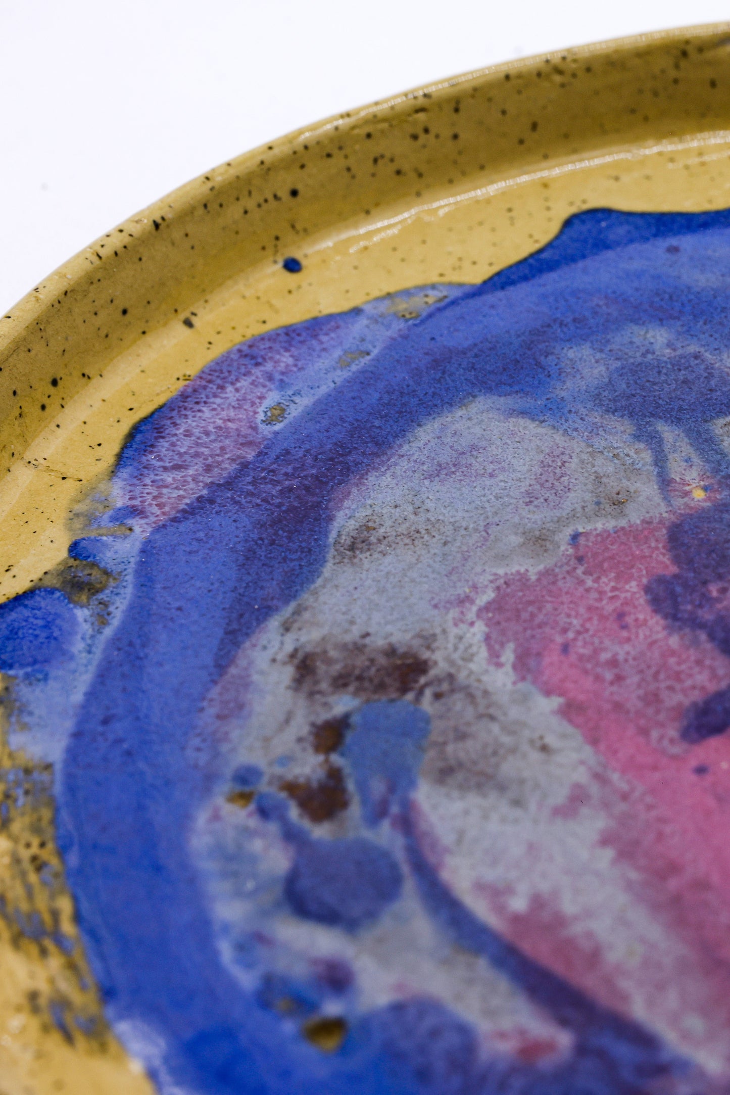 23 cm Deepsea Stoneware Handmade Ceramic Dinner Plate