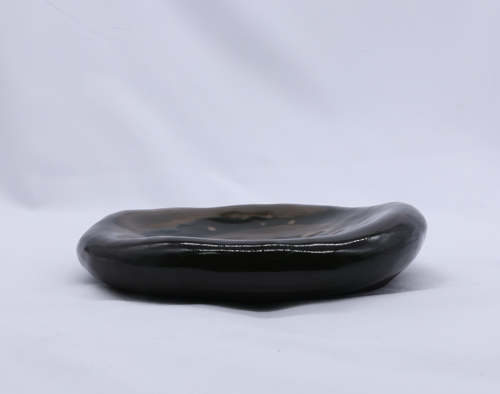 Cobalt Shadow Stonecraft Harmony Handmade Ceramic Plate