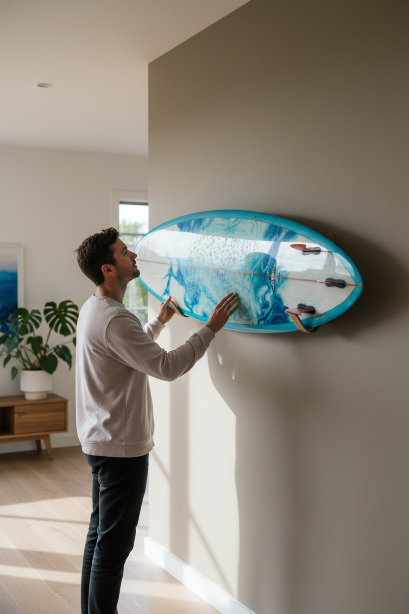 Owner Admiring Display