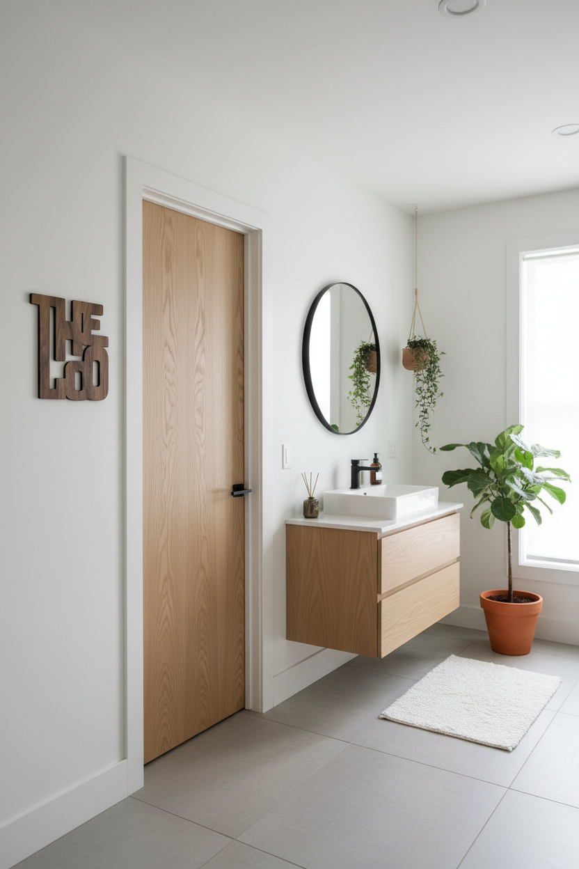 Scandinavian bathroom