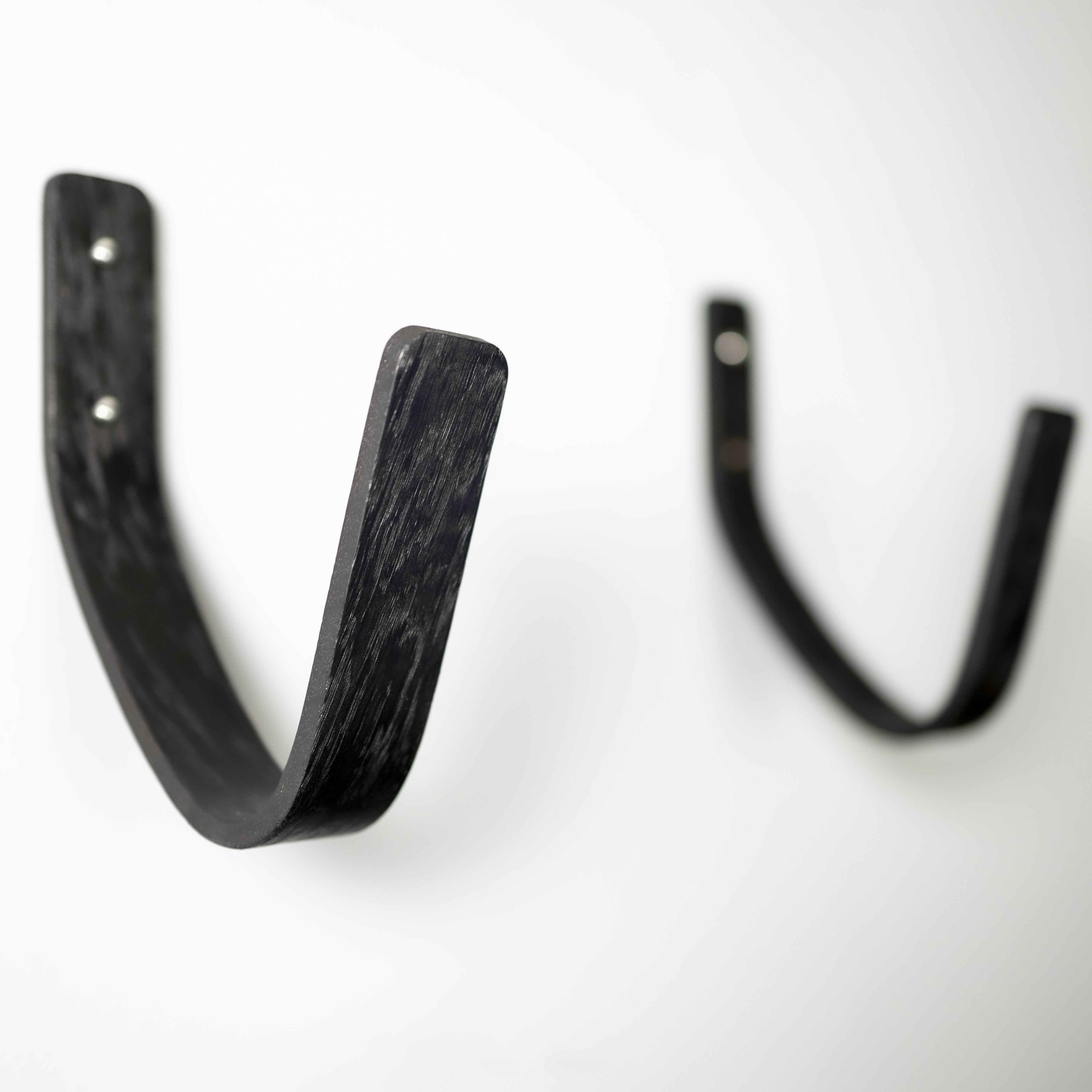 Vagues 1.0 | Shortboard - Supports muraux pour planches de surf | Noir Intense